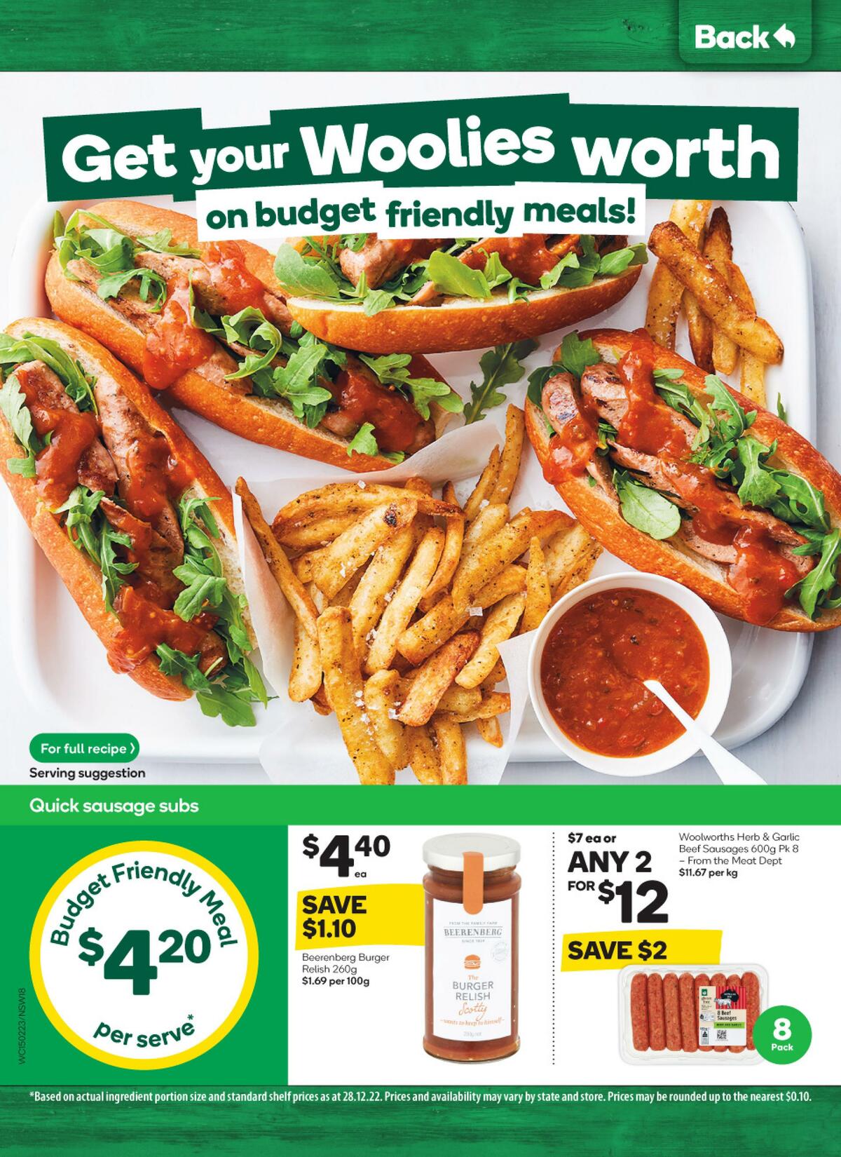 Woolworths Catalogues from 15 February