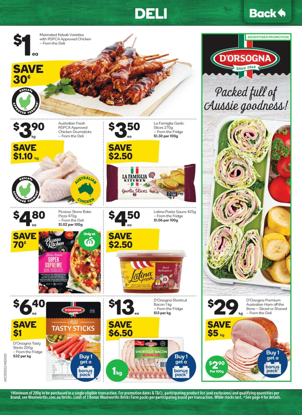 Woolworths Catalogues from 15 February
