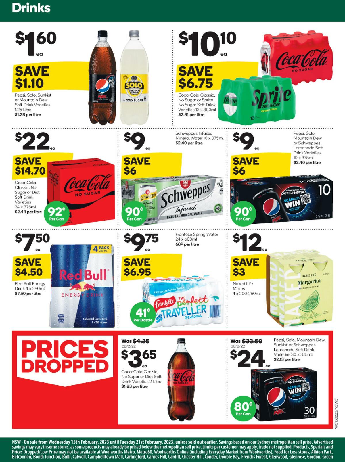 Woolworths Catalogues from 15 February