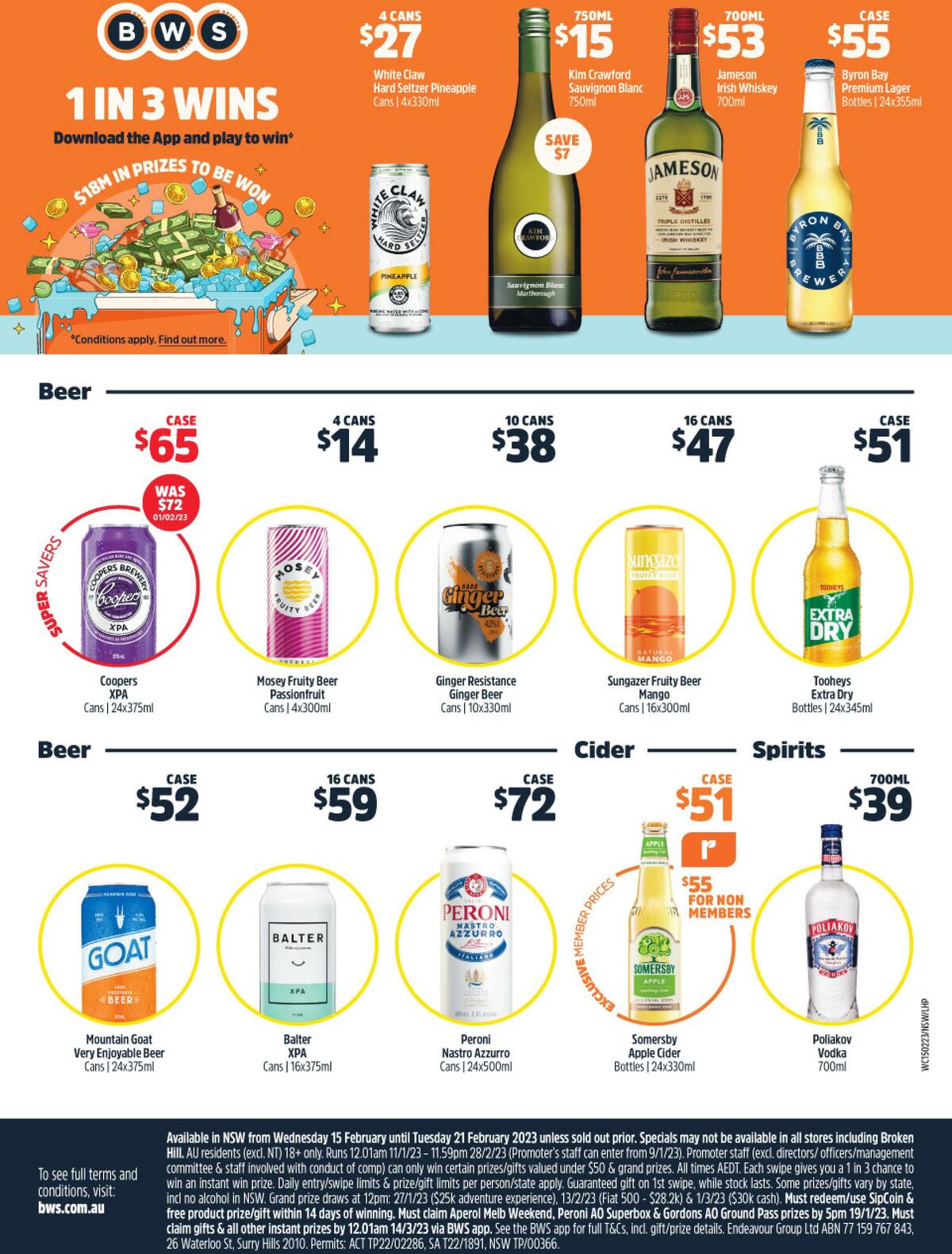 Woolworths Catalogues from 15 February