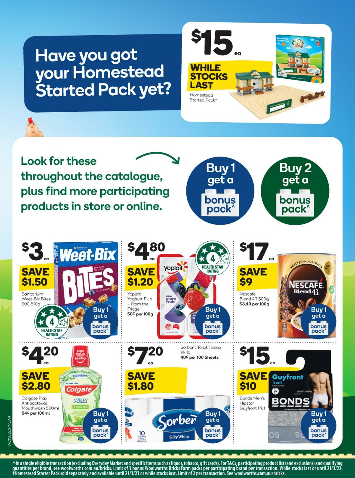 Woolworths Catalogues from 15 February