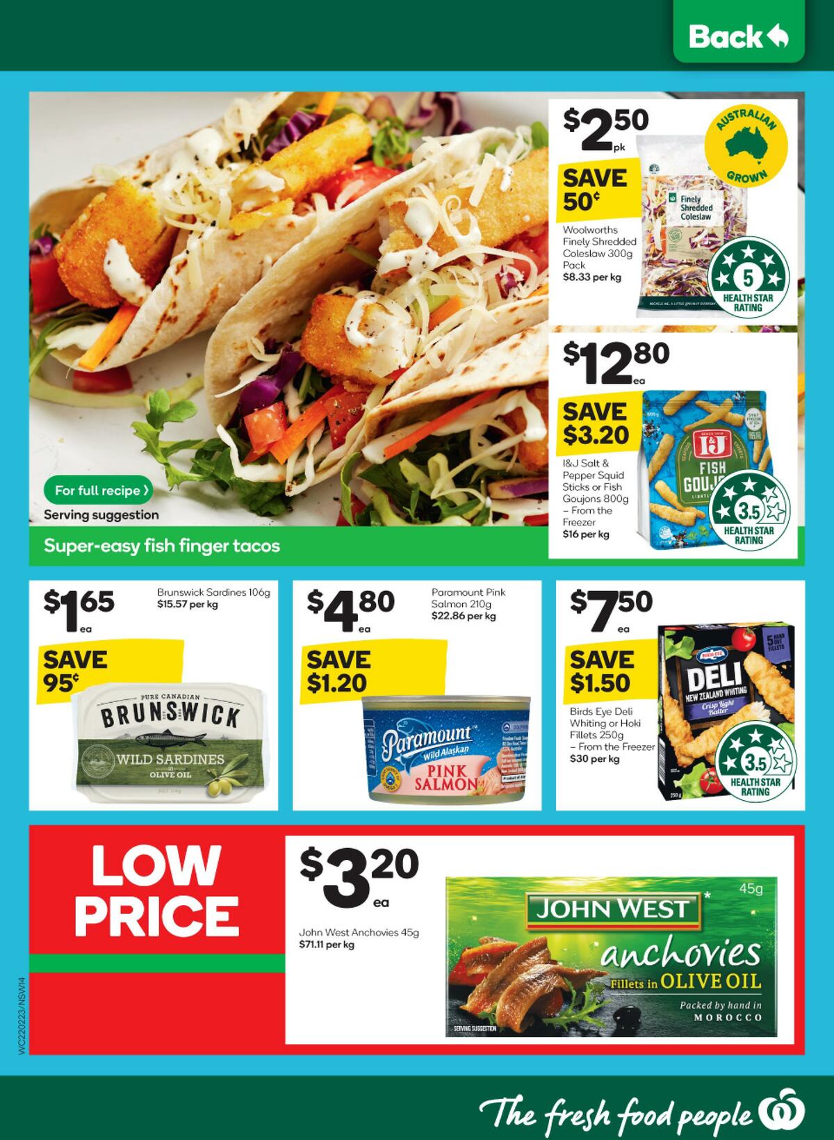 Woolworths Catalogues from 22 February