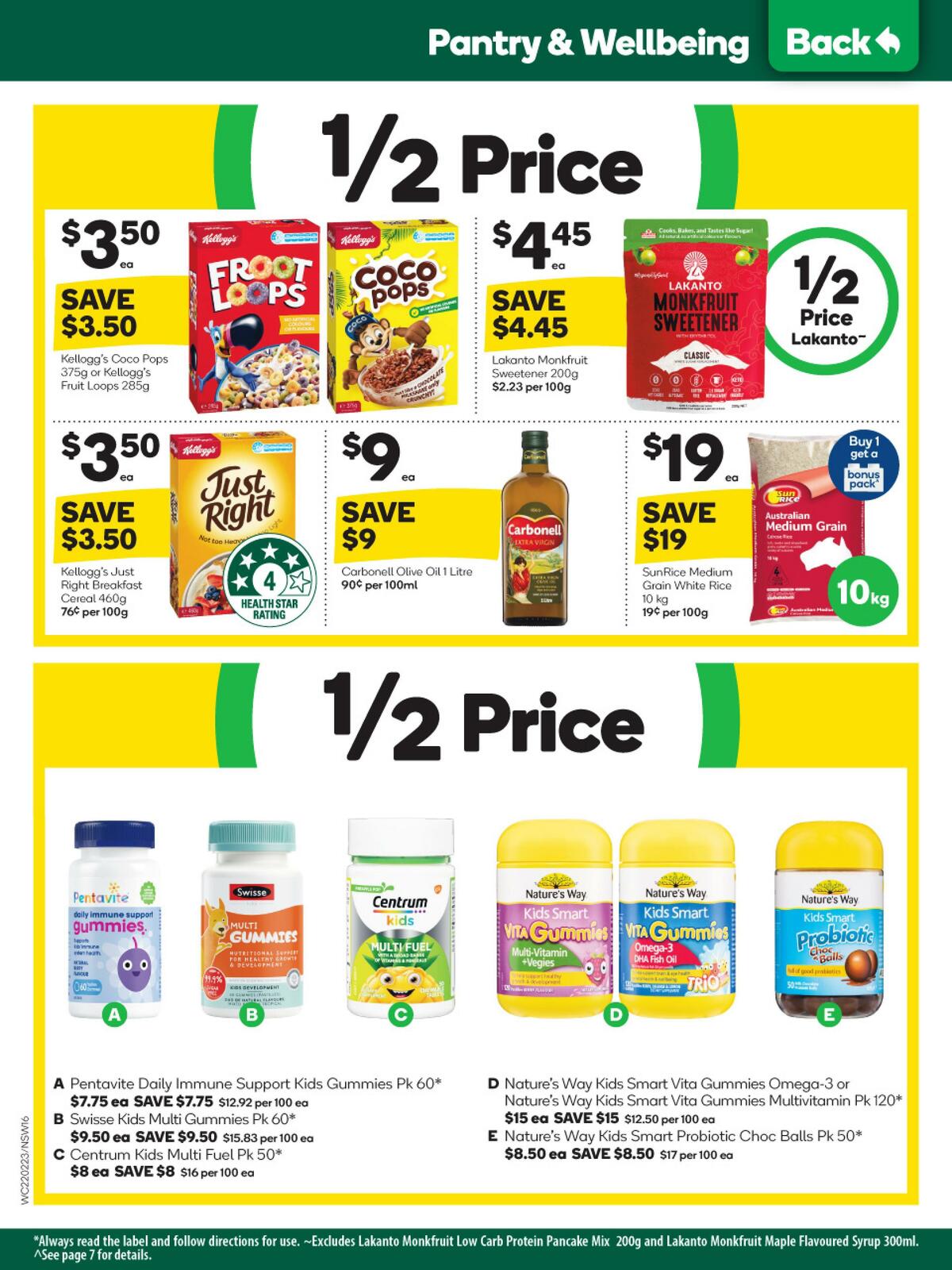 Woolworths Catalogues from 22 February