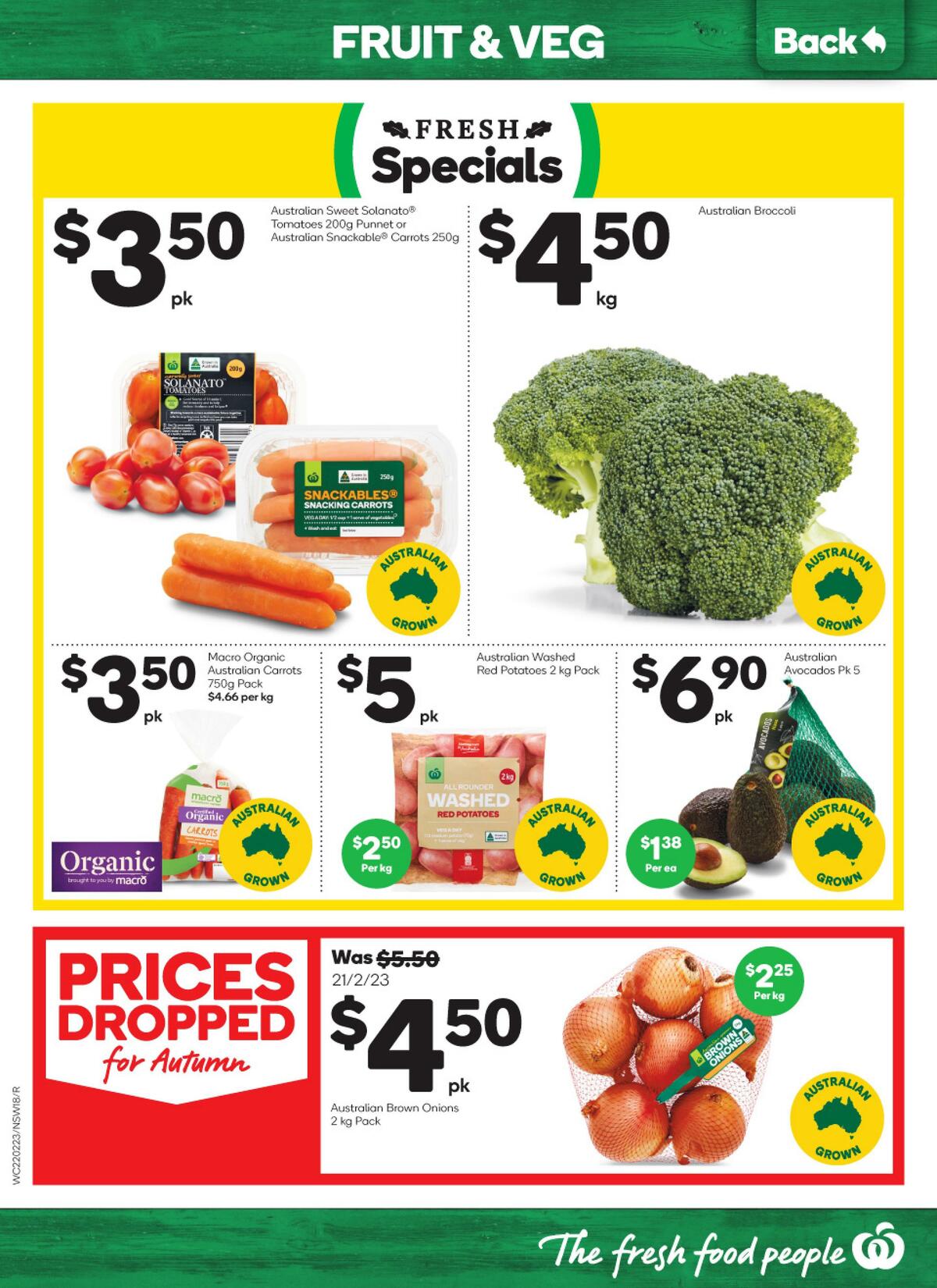 Woolworths Catalogues from 22 February