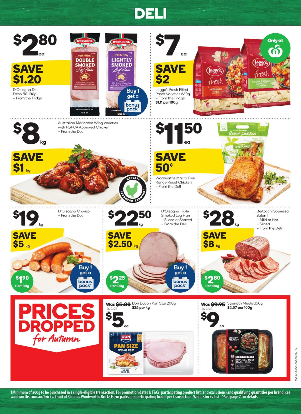 Woolworths Catalogues from 22 February