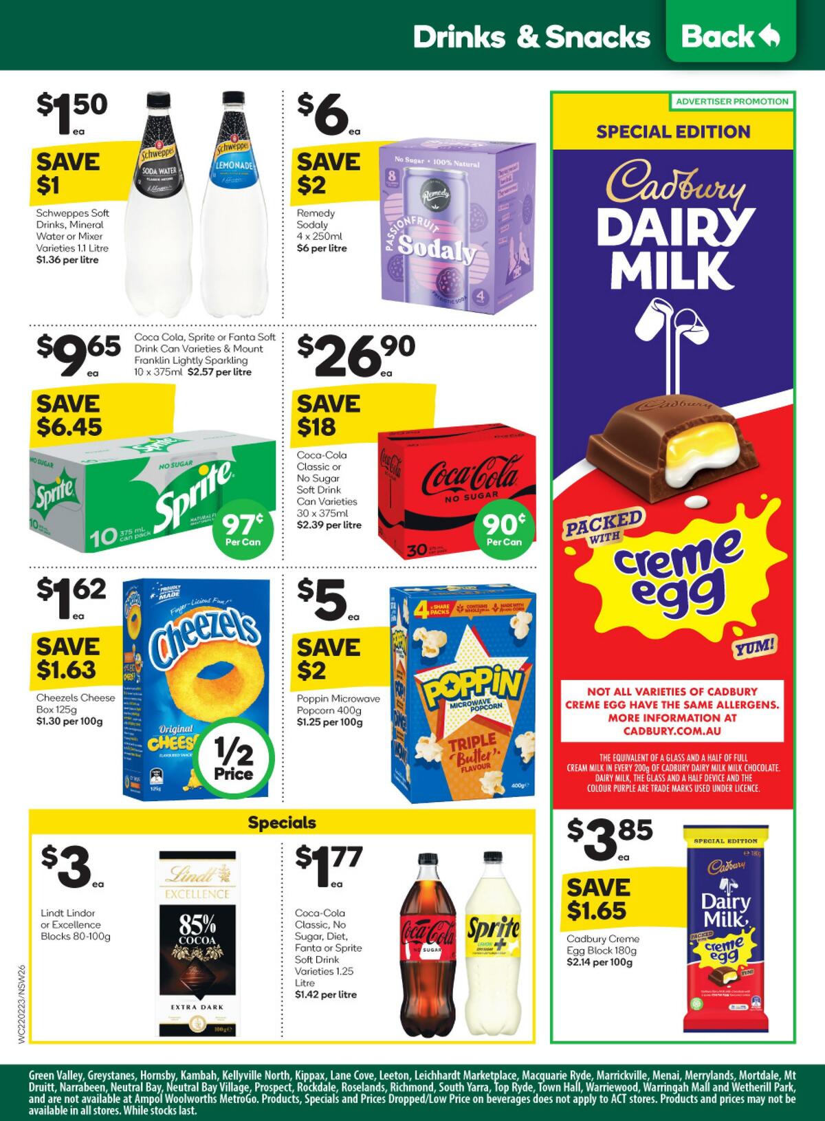 Woolworths Catalogues from 22 February