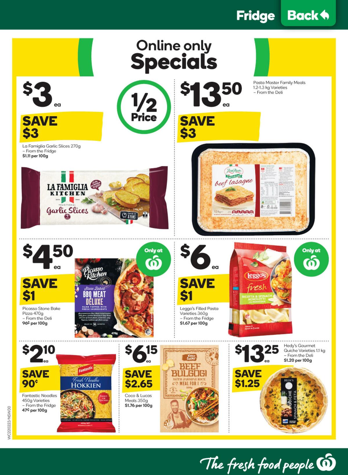 Woolworths Catalogues from 22 February