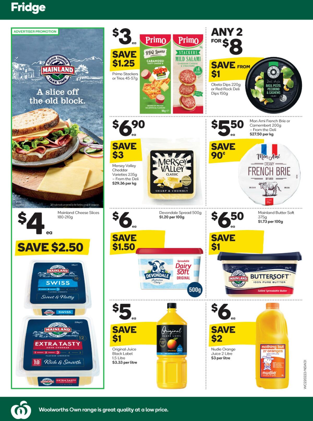 Woolworths Catalogues from 22 February