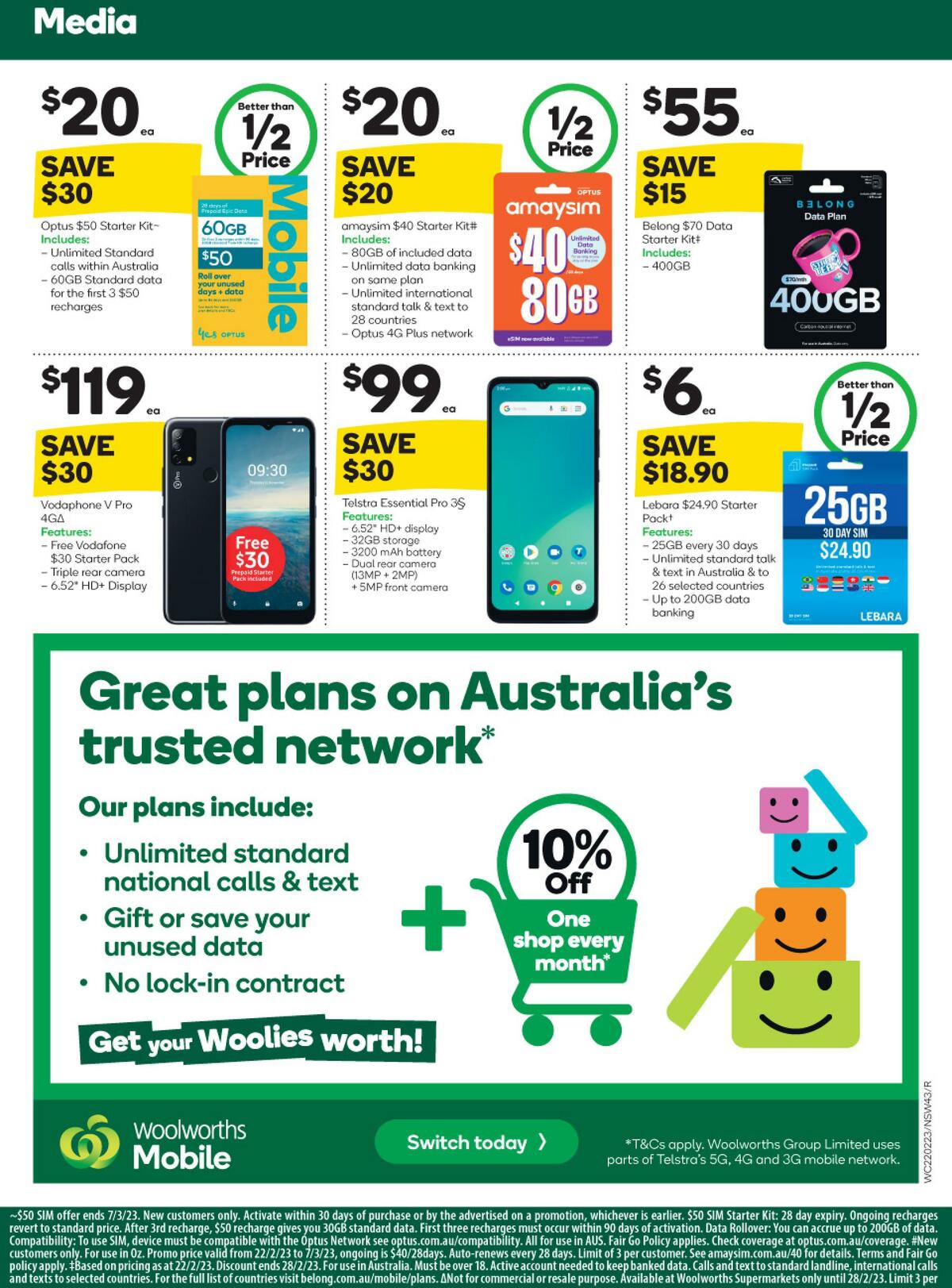 Woolworths Catalogues from 22 February