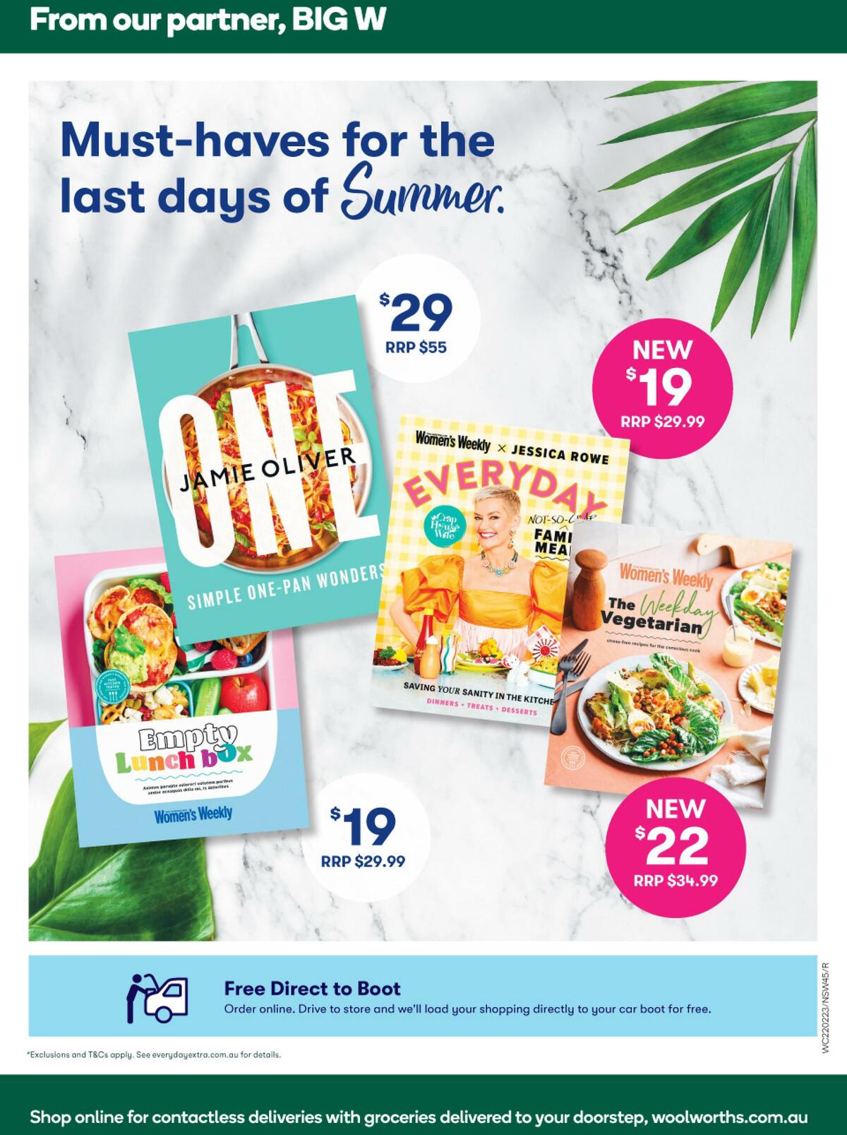 Woolworths Catalogues from 22 February