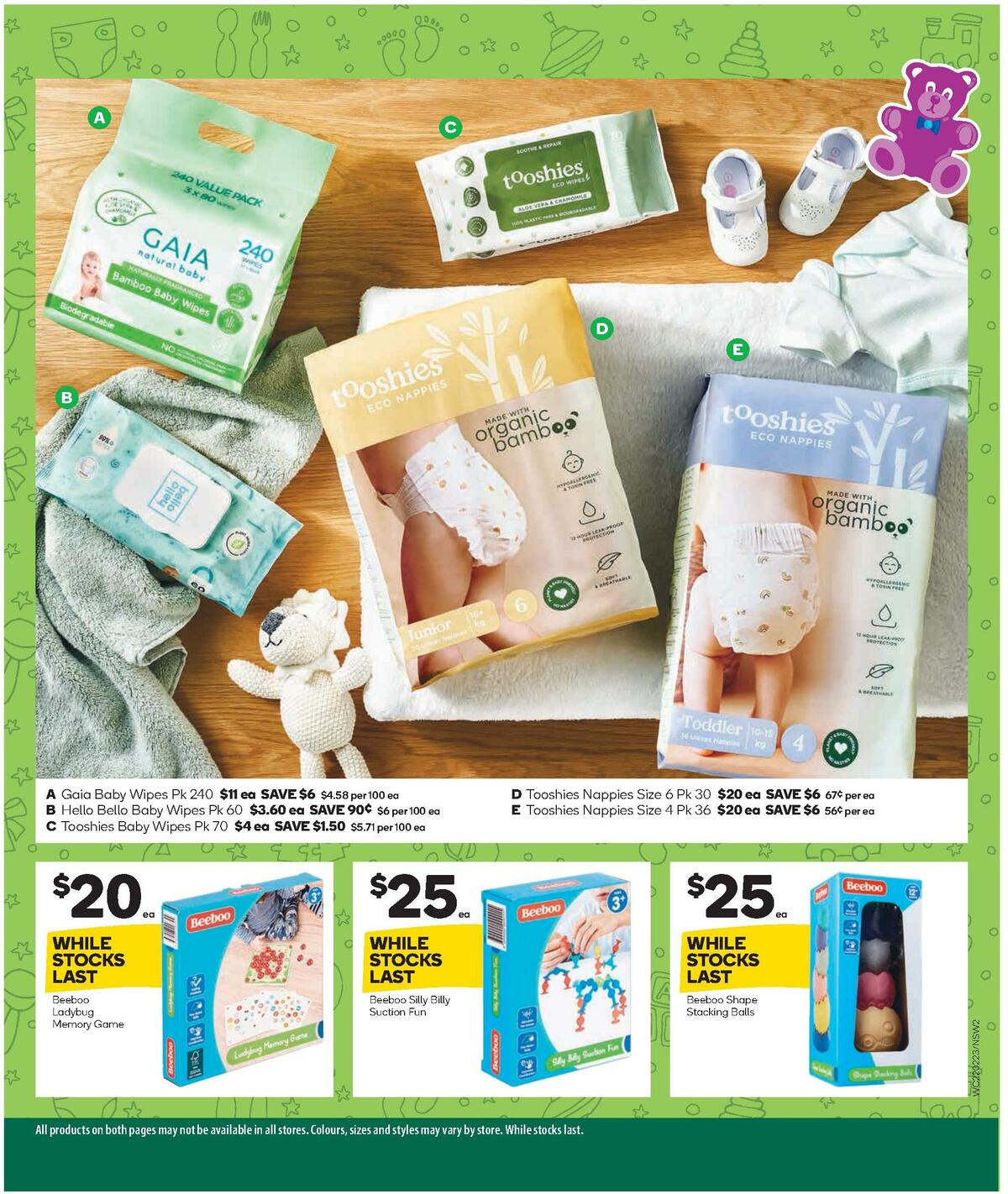 Woolworths Baby & Toddler Event Catalogues from 22 February