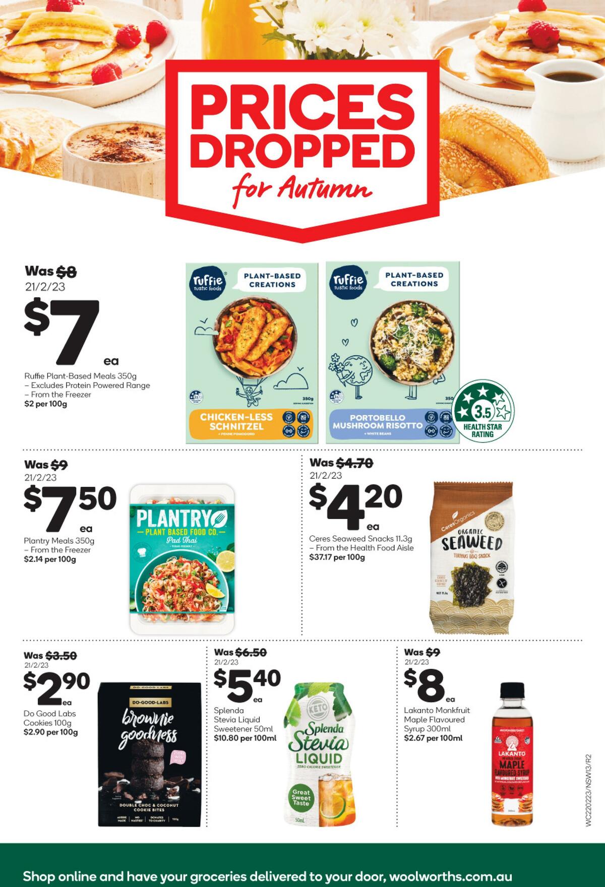 Woolworths Autumn Savings Catalogues from 22 February