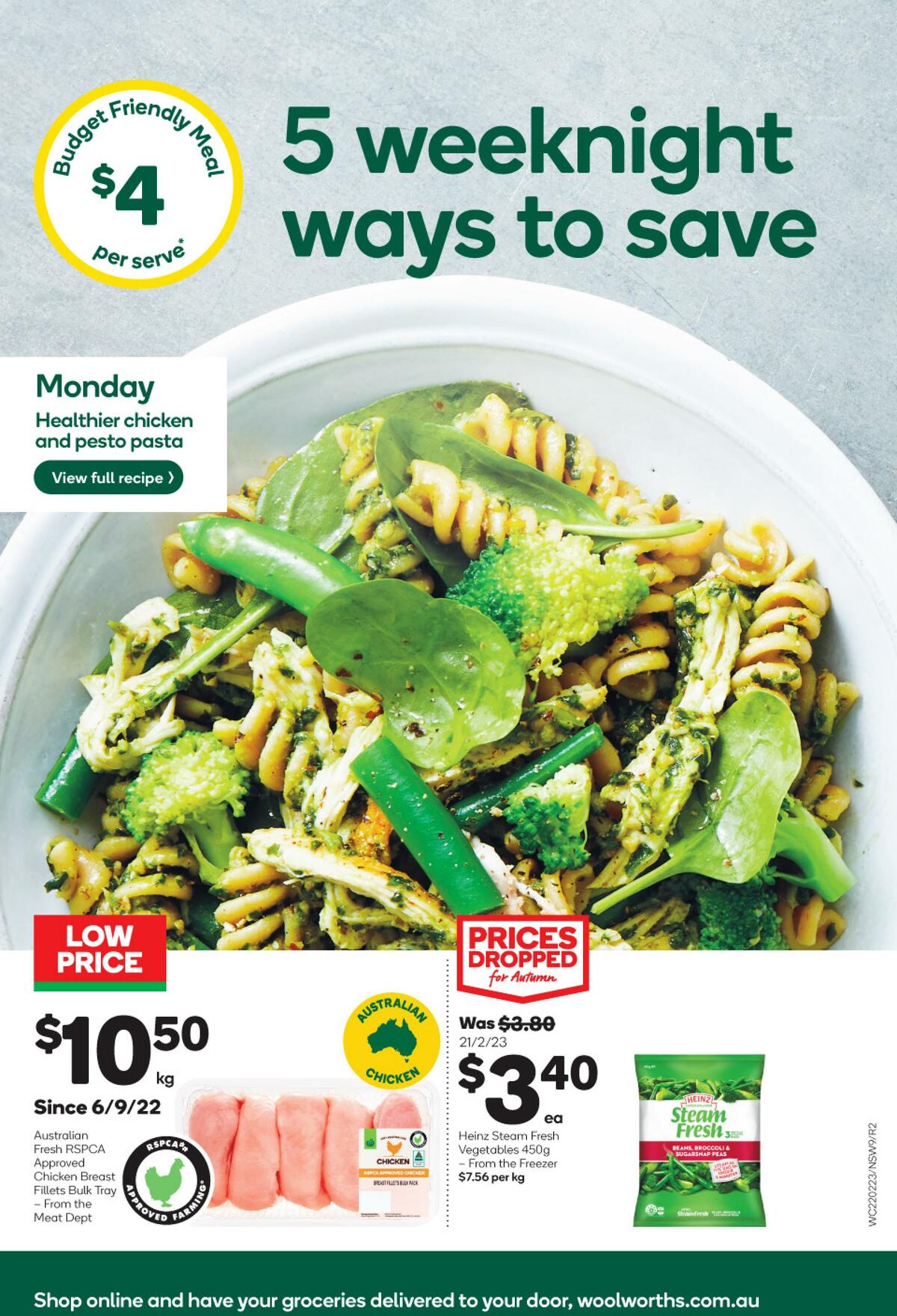 Woolworths Autumn Savings Catalogues from 22 February