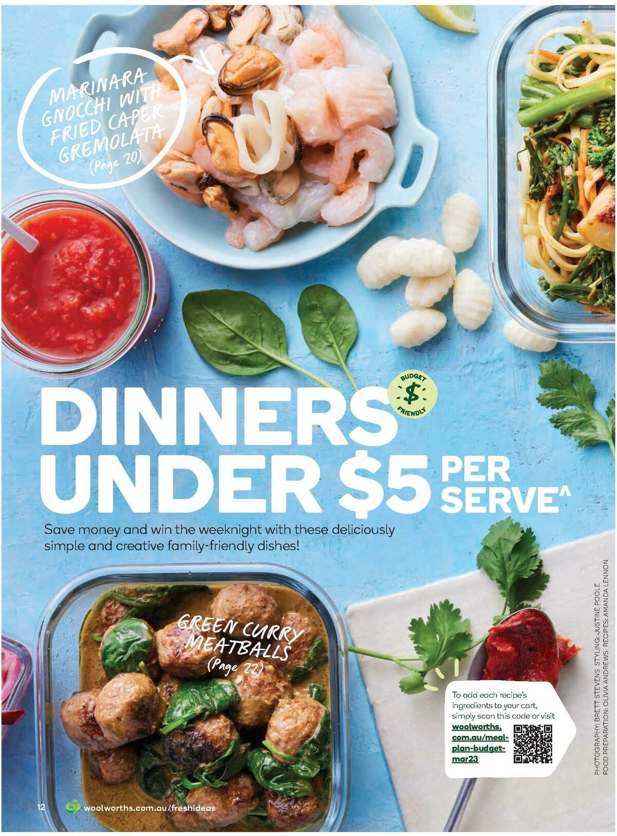 Woolworths Fresh Ideas Magazine March Catalogues from 1 March