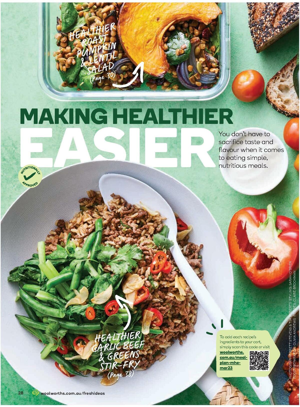 Woolworths Fresh Ideas Magazine March Catalogues from 1 March