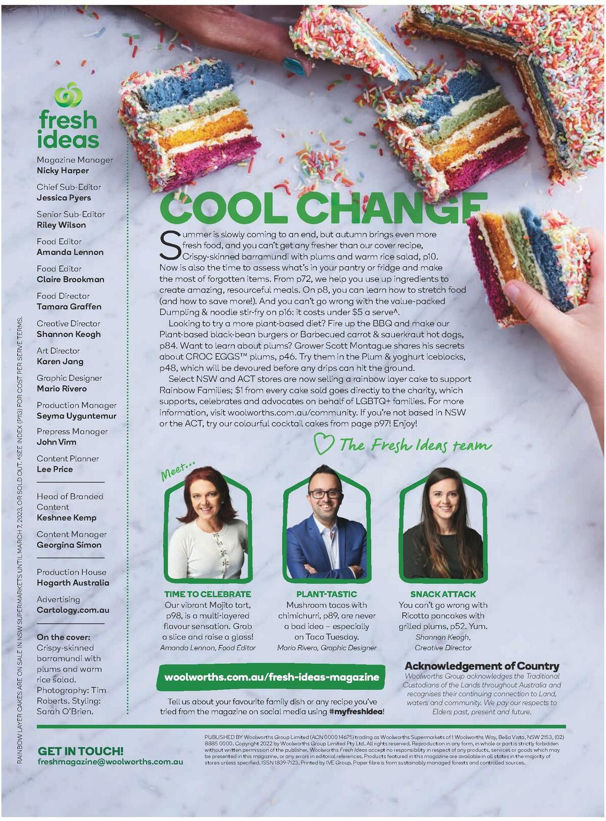 Woolworths Fresh Ideas Magazine March Catalogues from 1 March