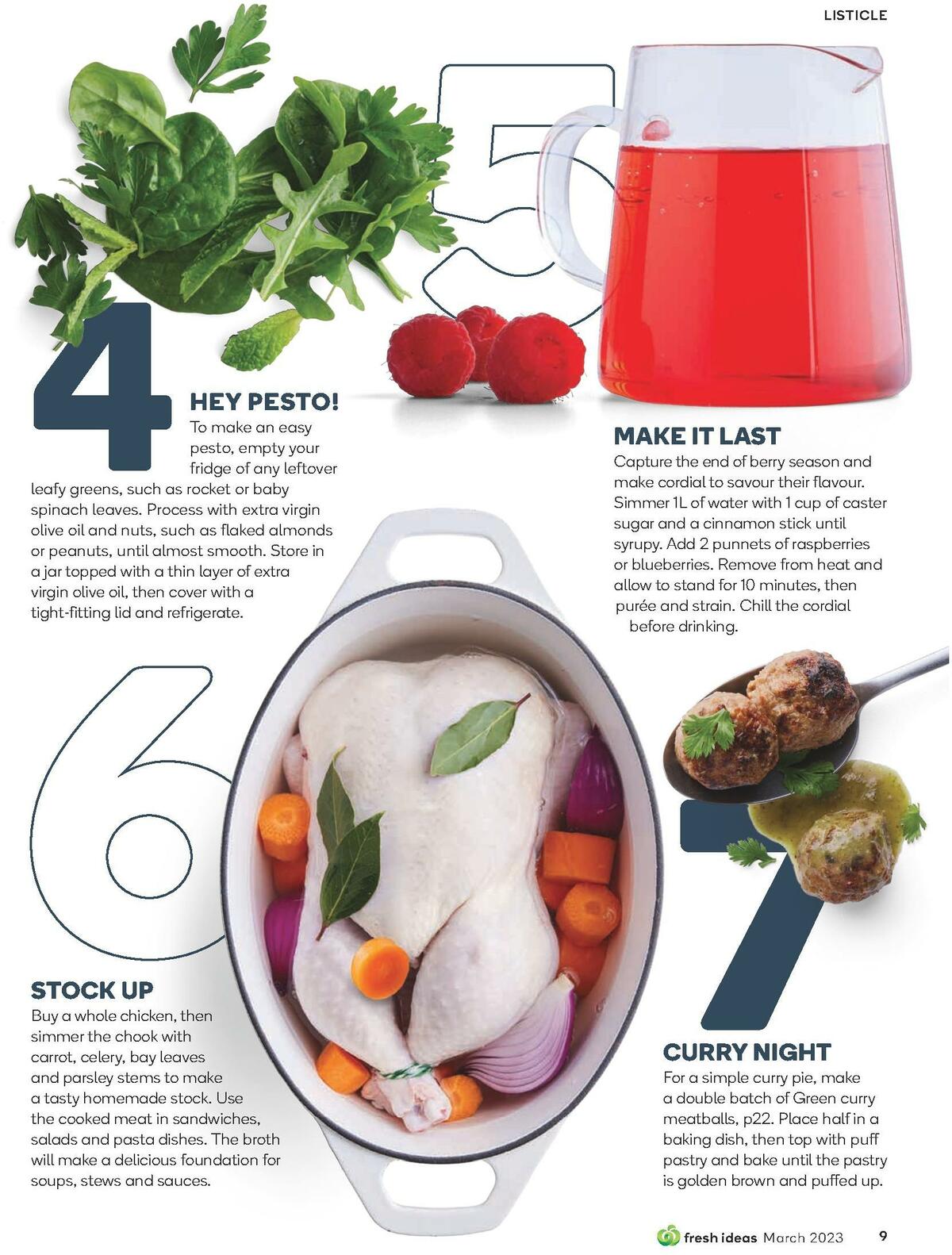 Woolworths Fresh Ideas Magazine March Catalogues from 1 March