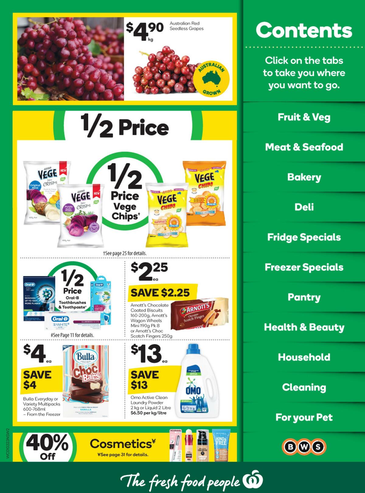 Woolworths Catalogues from 1 March