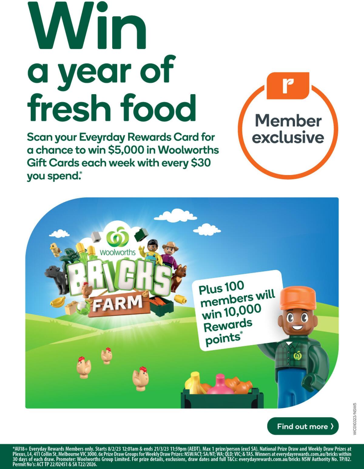 Woolworths Catalogues from 1 March