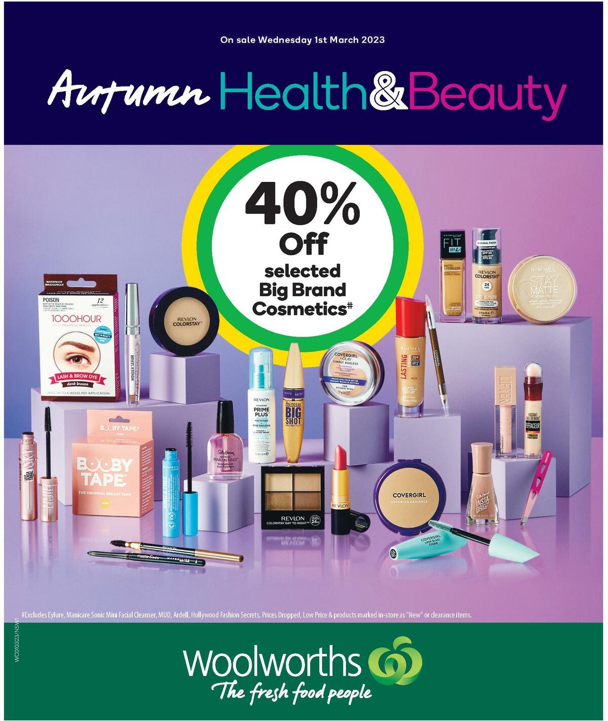 Woolworths Autumn Health & Beauty Catalogues from 1 March