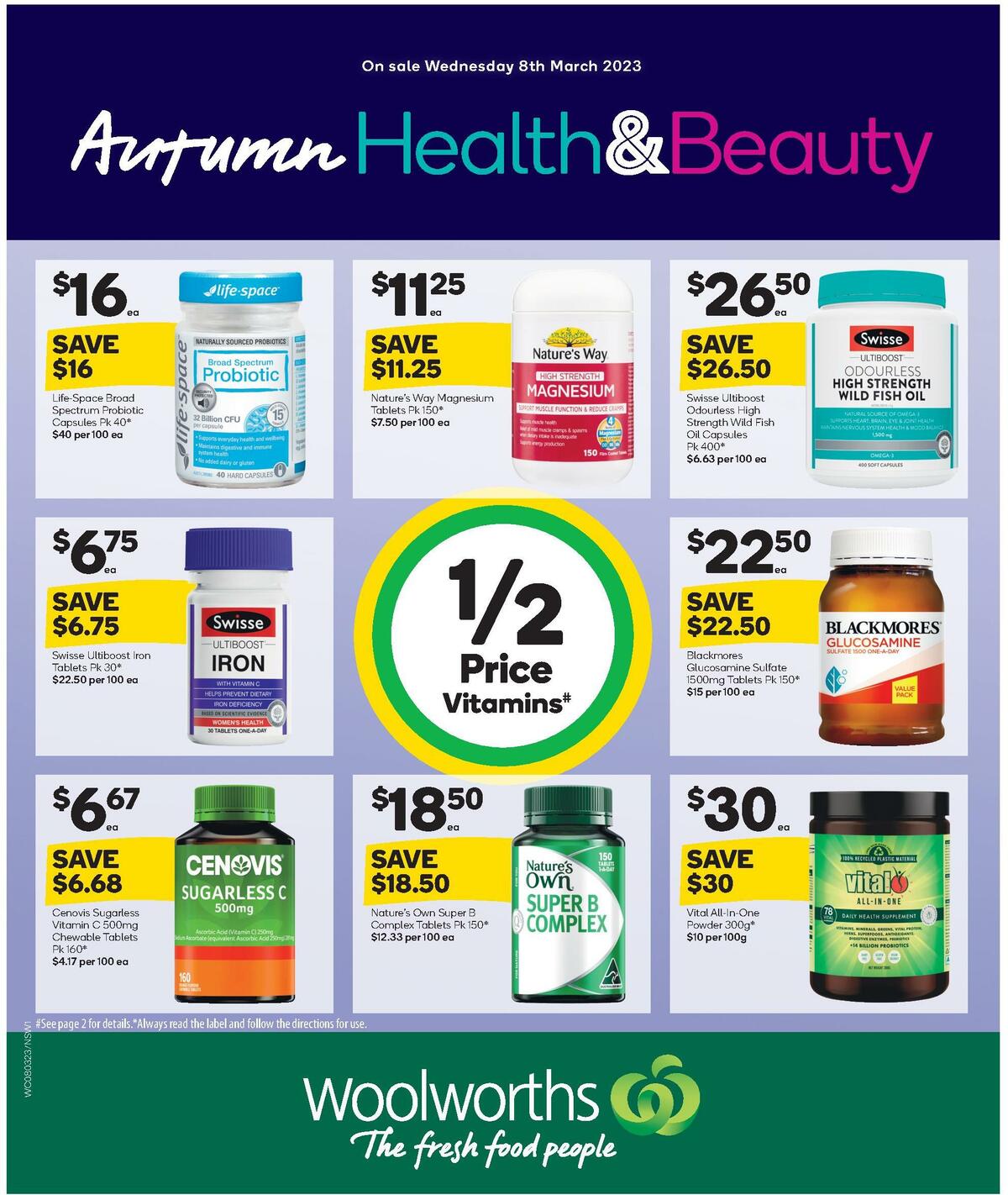 Woolworths Autumn Health & Beauty Catalogues from 8 March