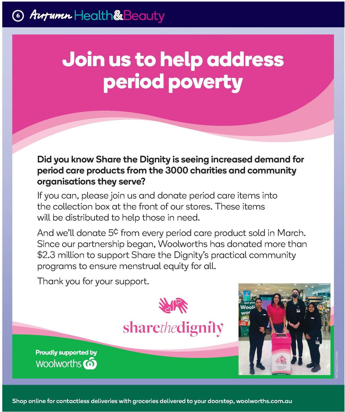 Woolworths Autumn Health & Beauty Catalogues from 8 March