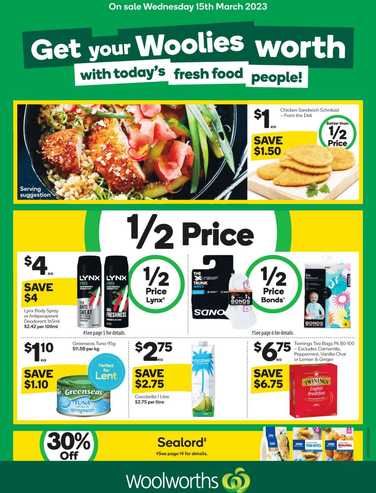 Woolworths Catalogues from 15 March