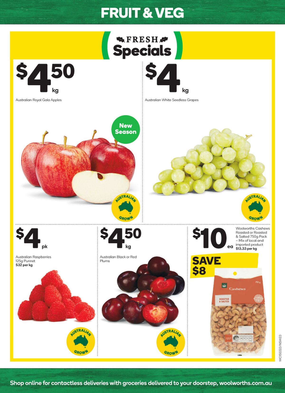 Woolworths Catalogues from 15 March