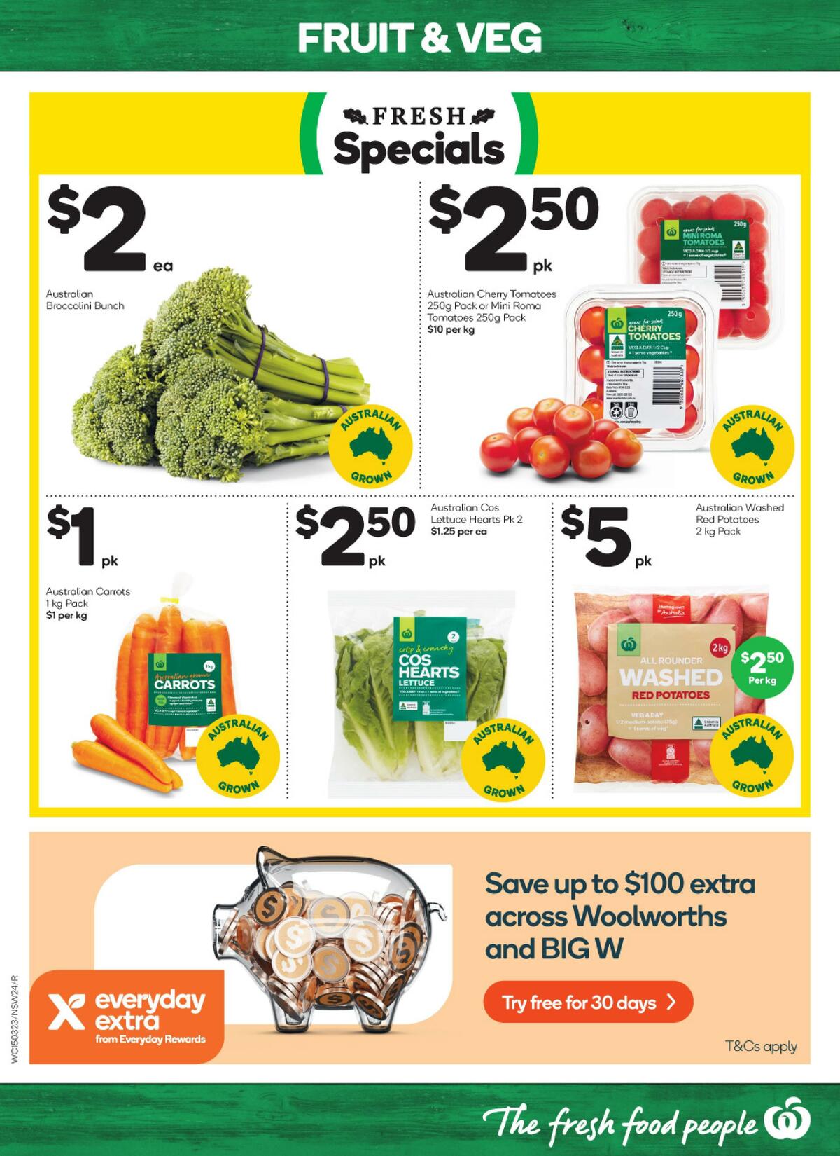 Woolworths Catalogues from 15 March