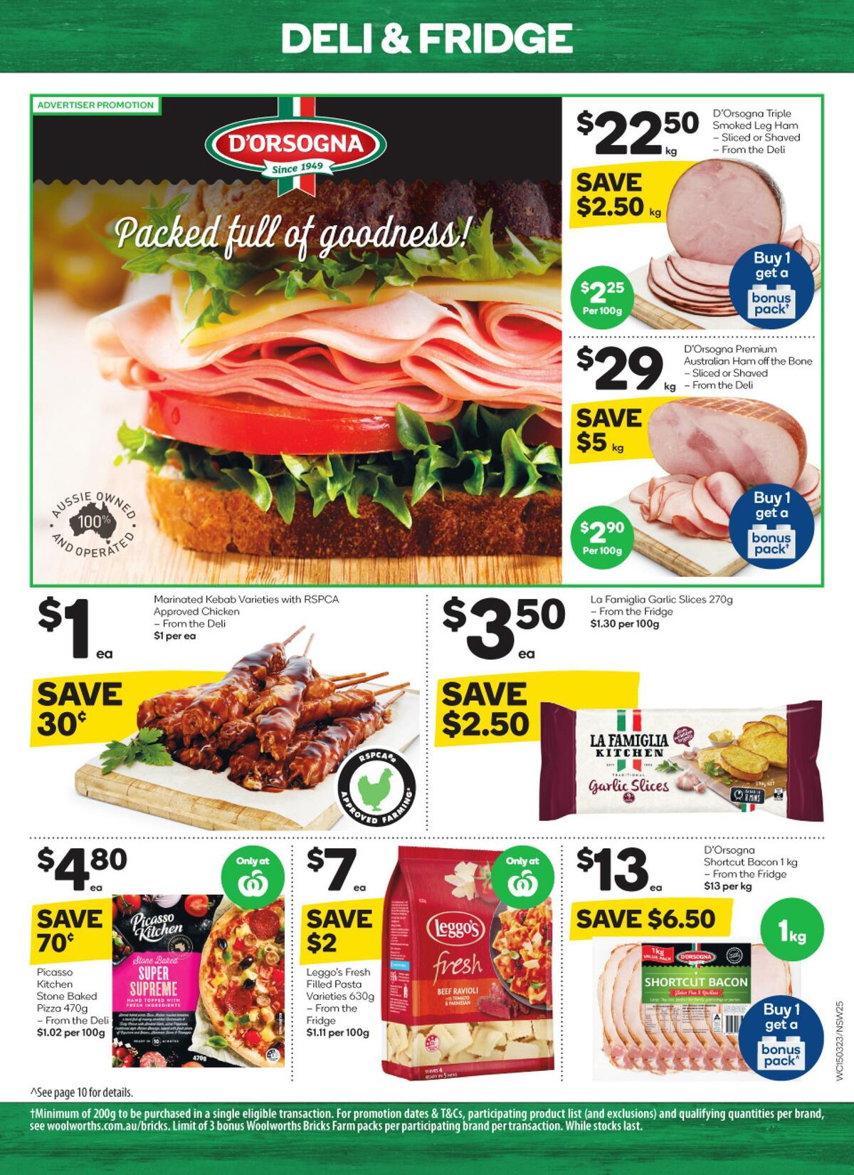 Woolworths Catalogues from 15 March