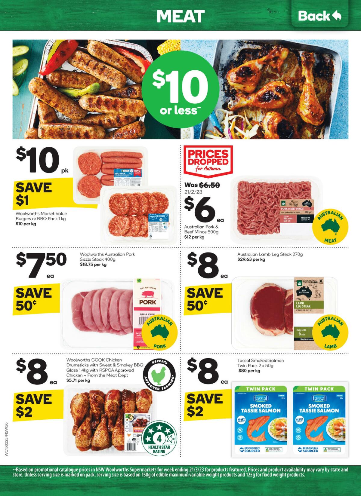 Woolworths Catalogues from 15 March