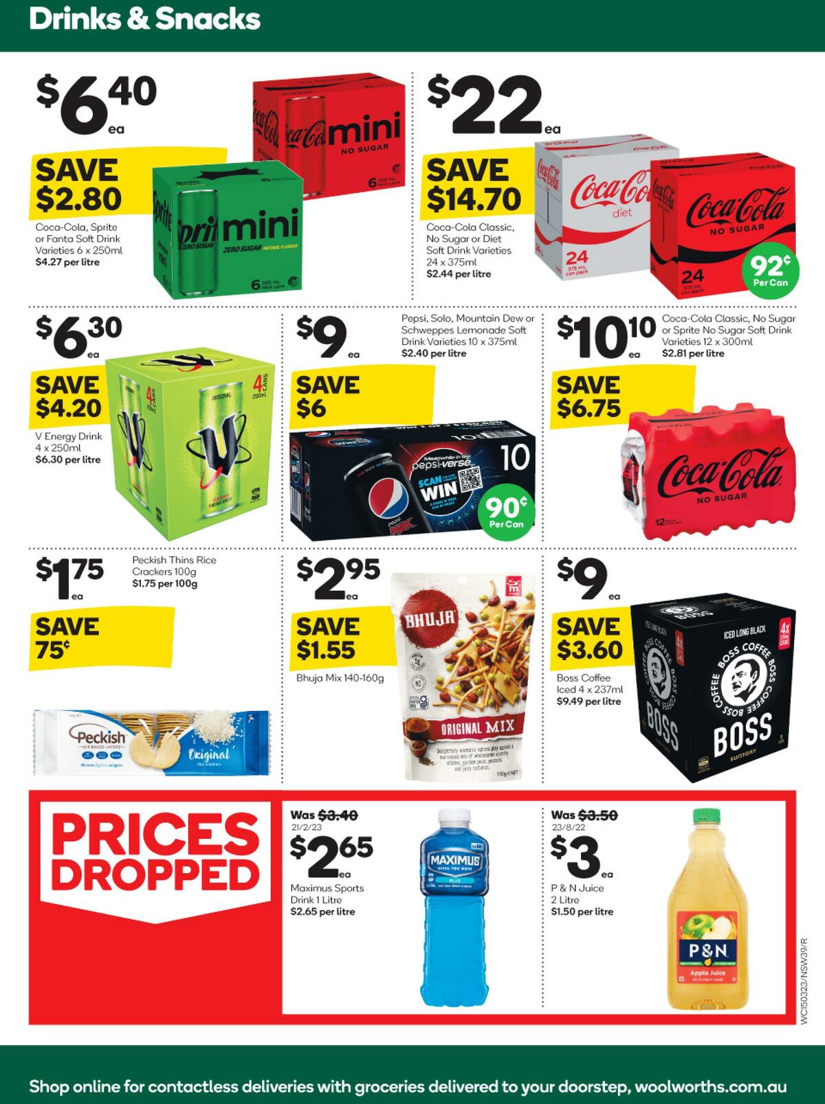 Woolworths Catalogues from 15 March