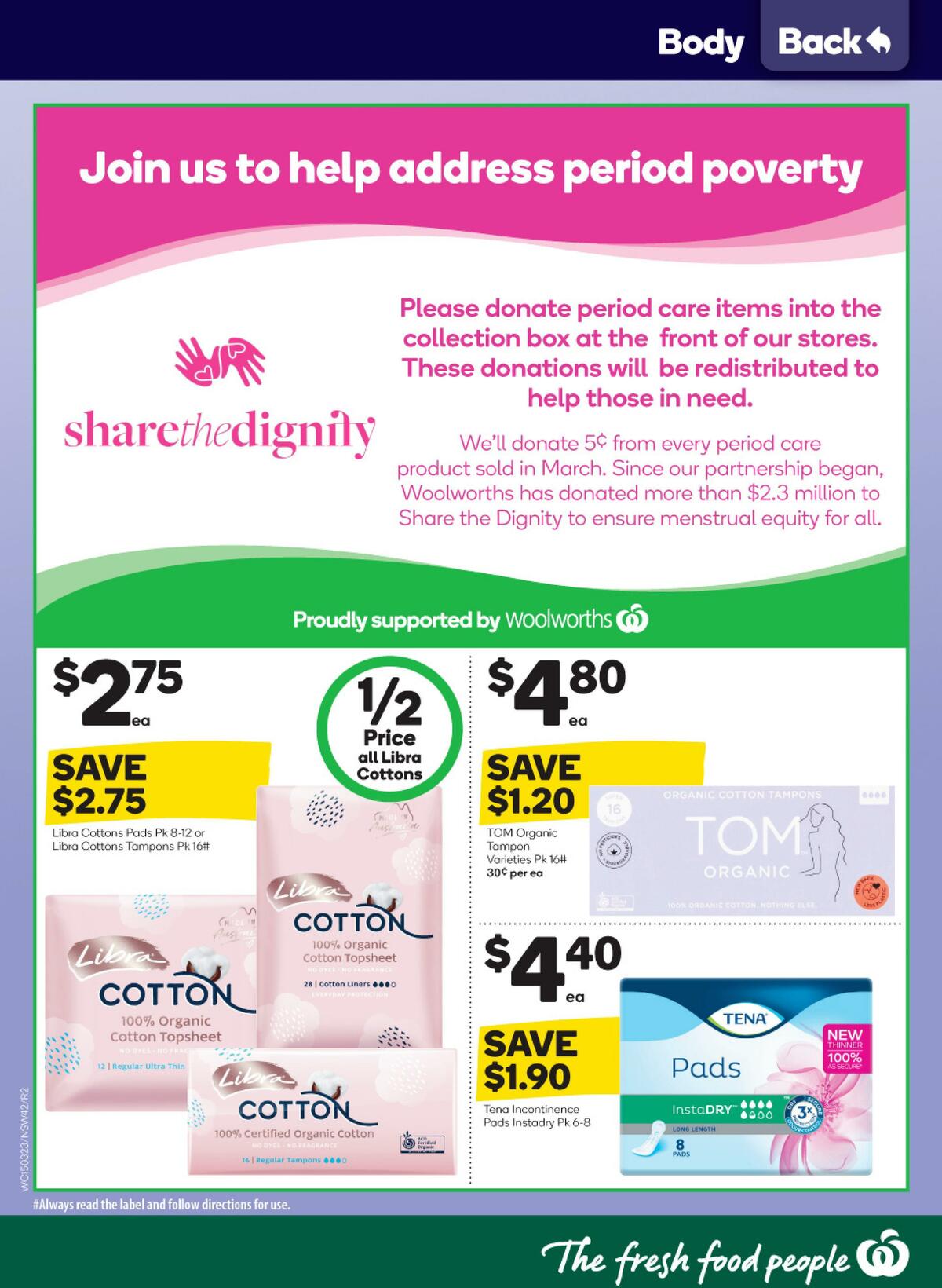 Woolworths Catalogues from 15 March