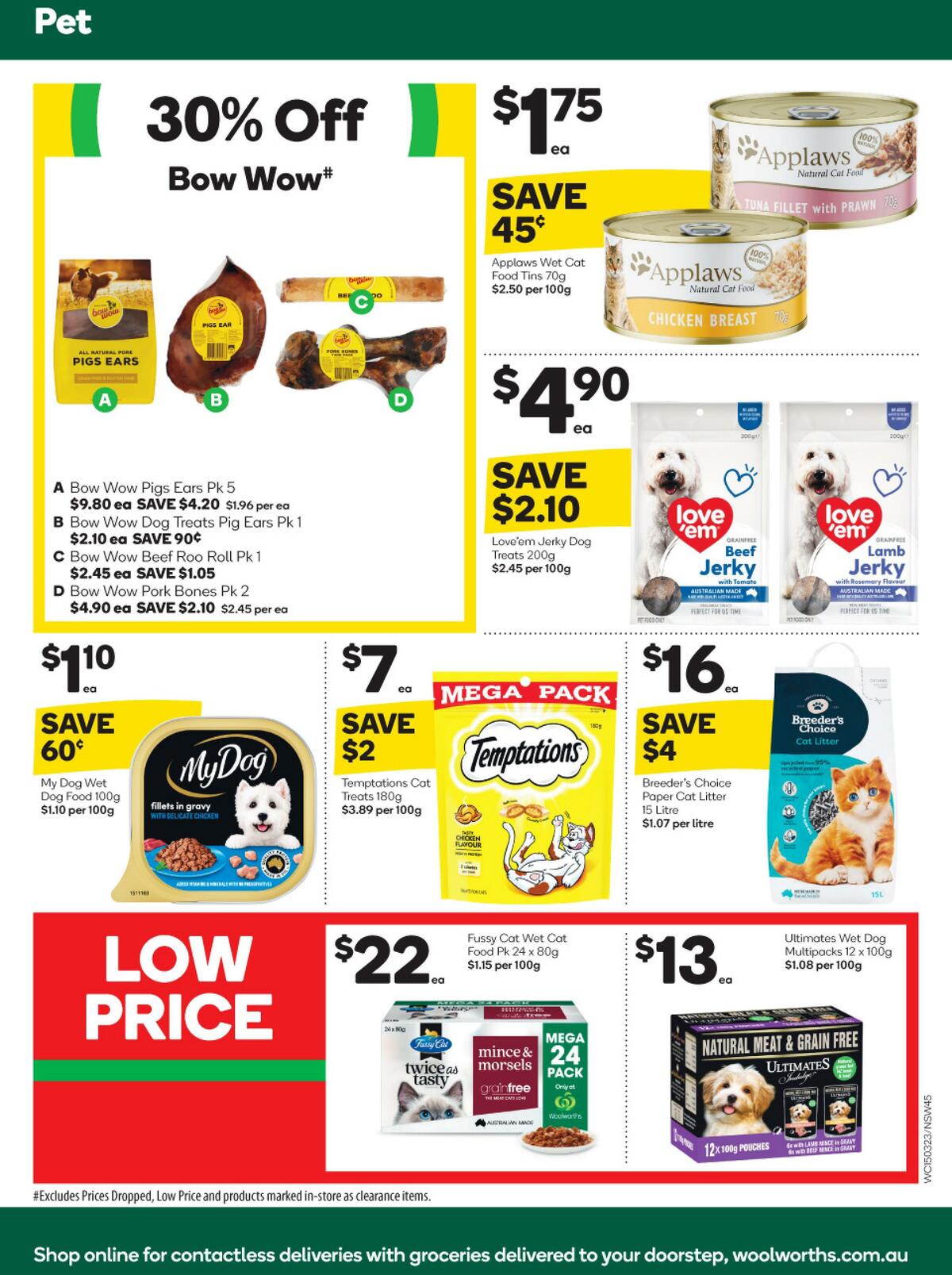 Woolworths Catalogues from 15 March
