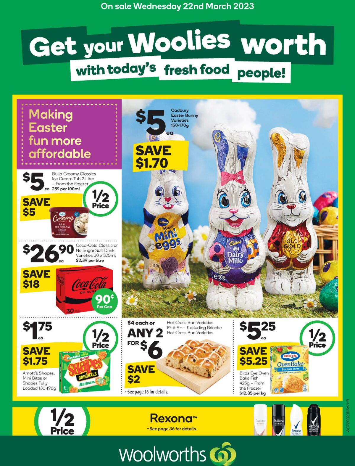 Woolworths Catalogues from 22 March