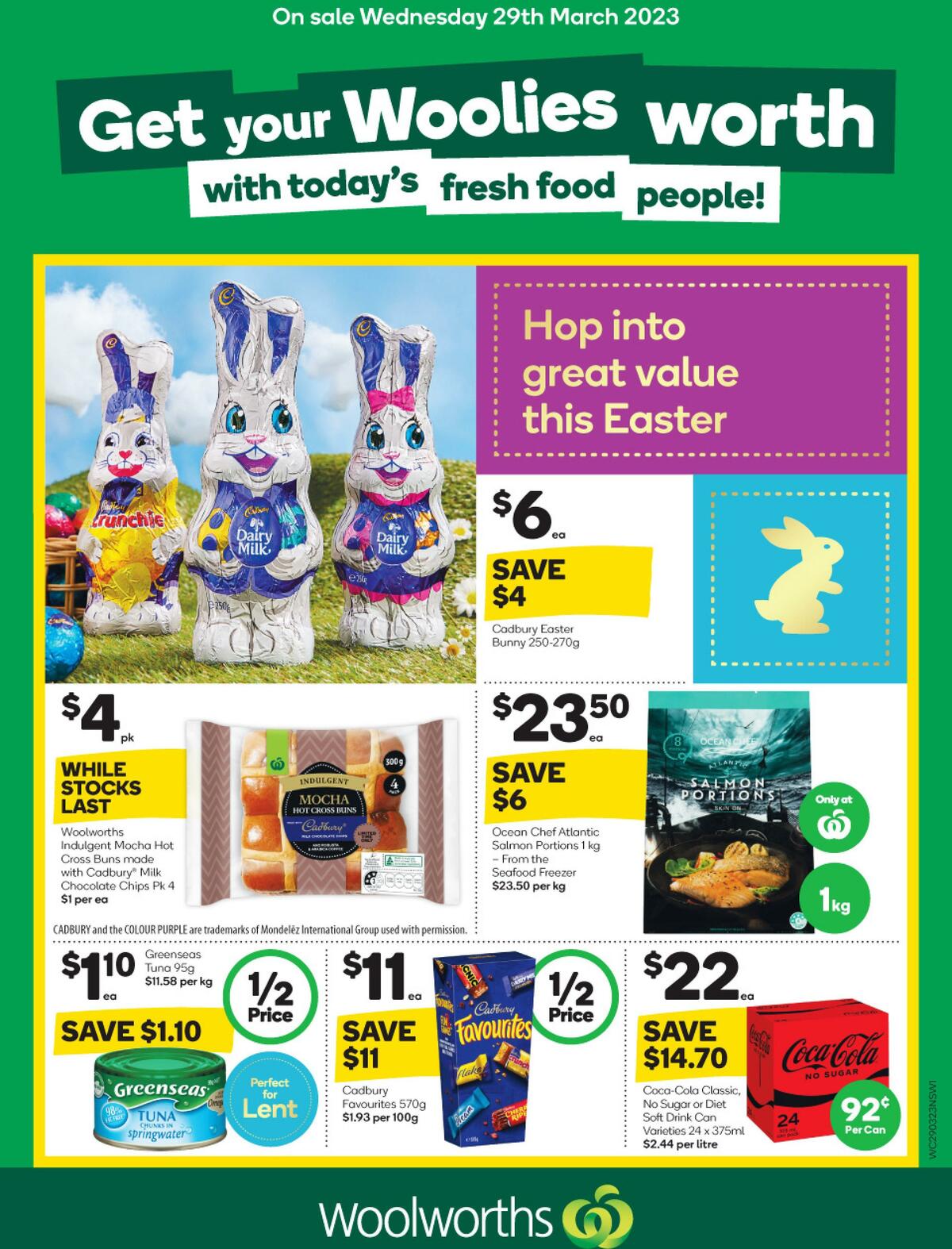 Woolworths Catalogues from 29 March