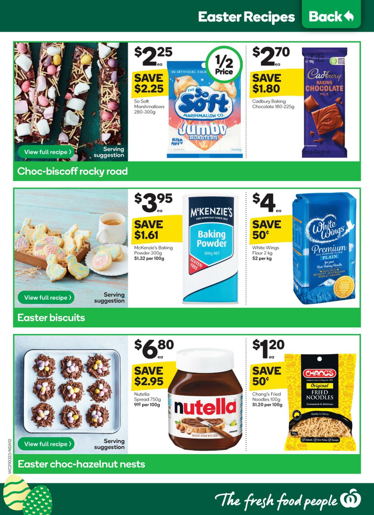 Woolworths Catalogues from 29 March