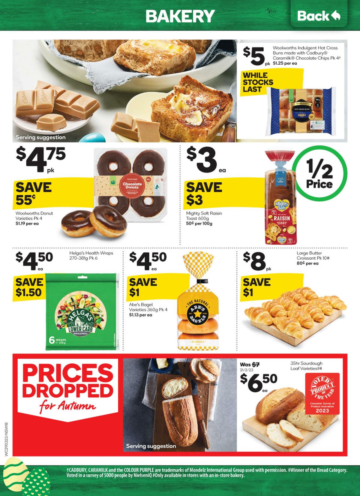 Woolworths Catalogues from 29 March