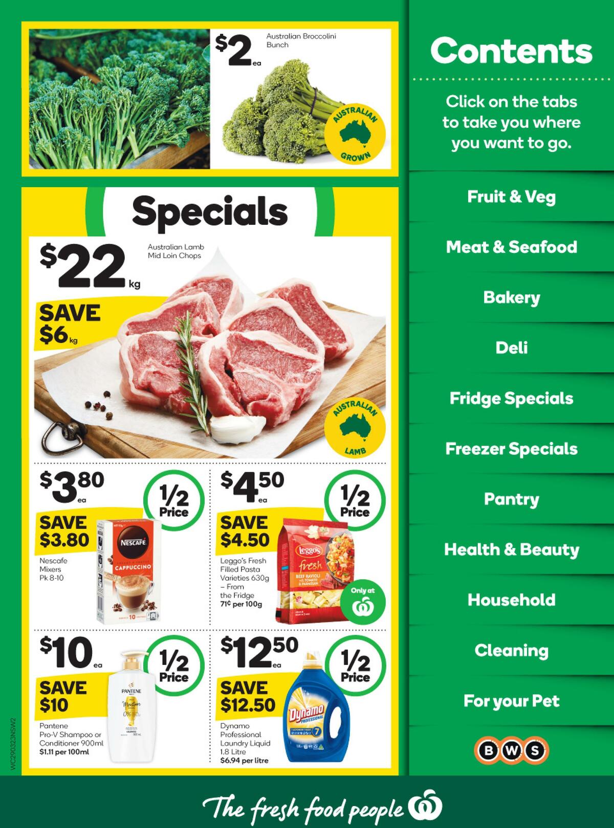 Woolworths Catalogues from 29 March