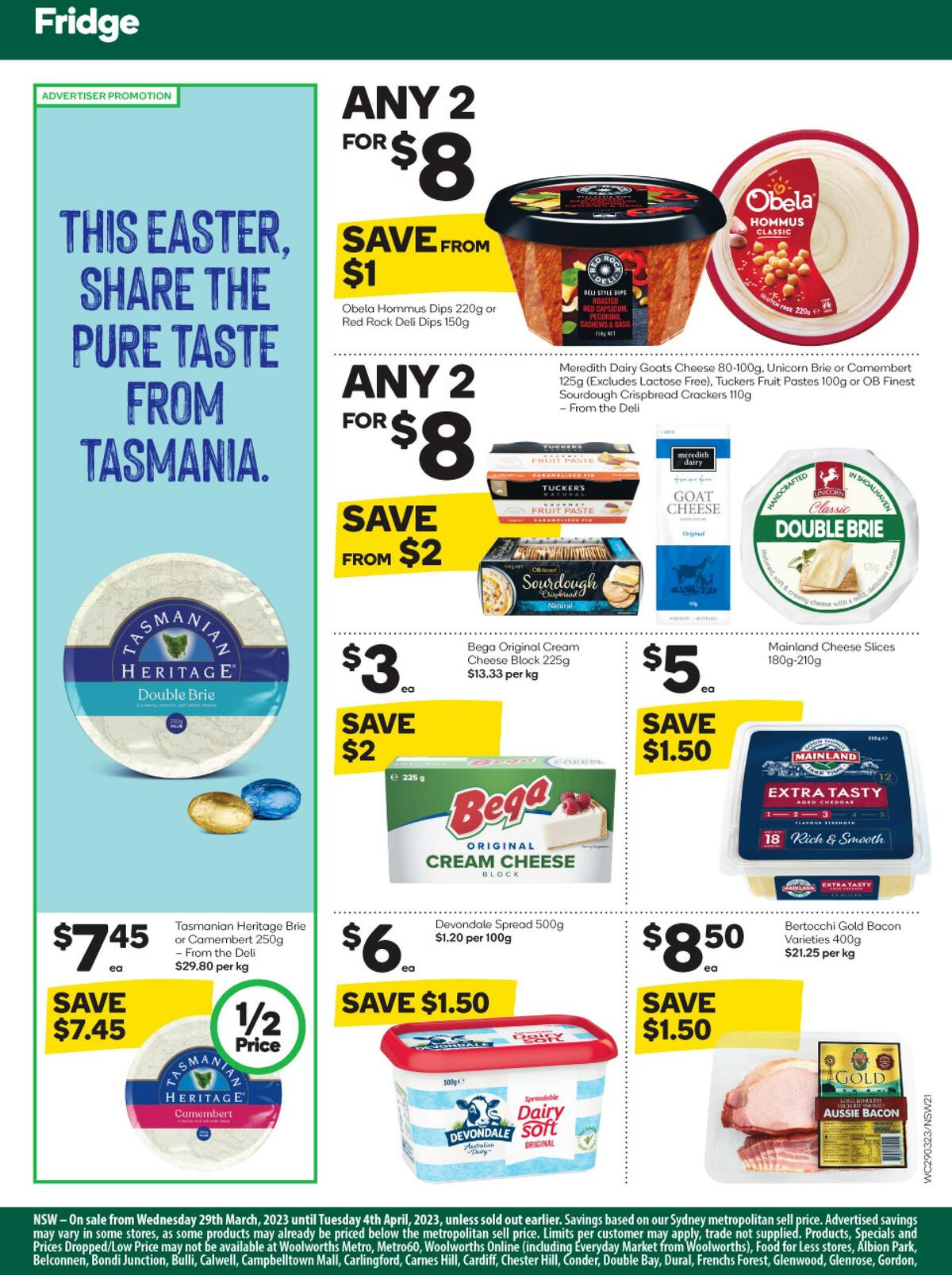 Woolworths Catalogues from 29 March