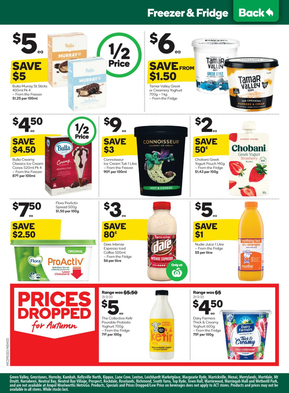 Woolworths Catalogues from 29 March