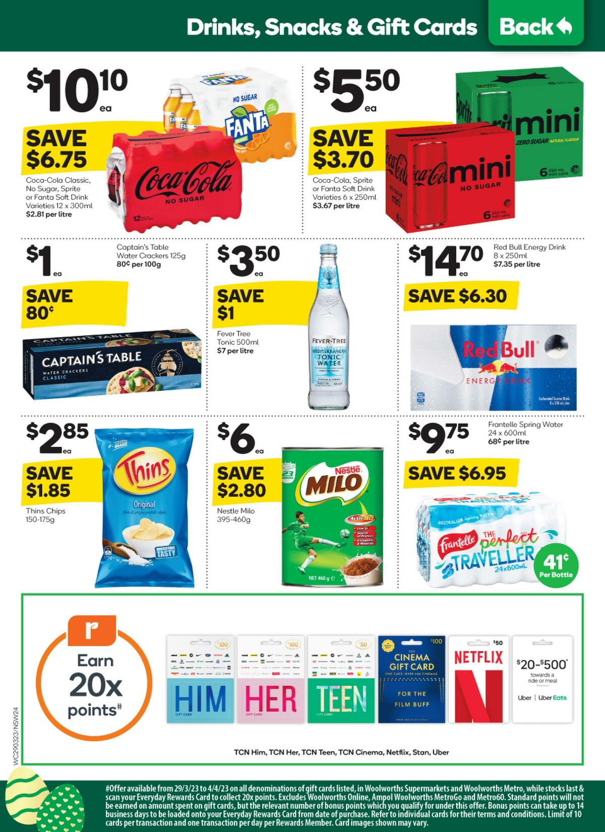 Woolworths Catalogues from 29 March