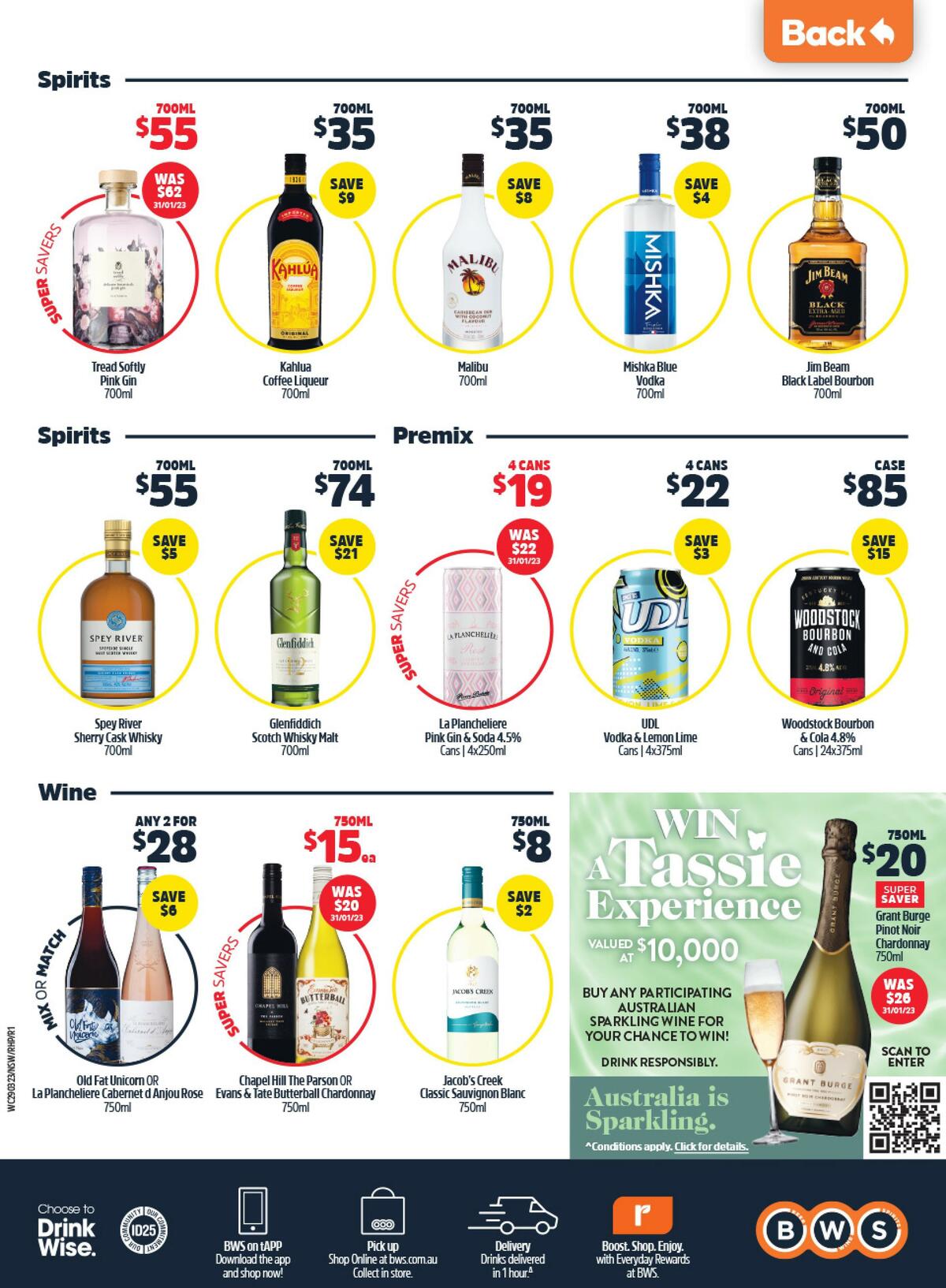 Woolworths Catalogues from 29 March