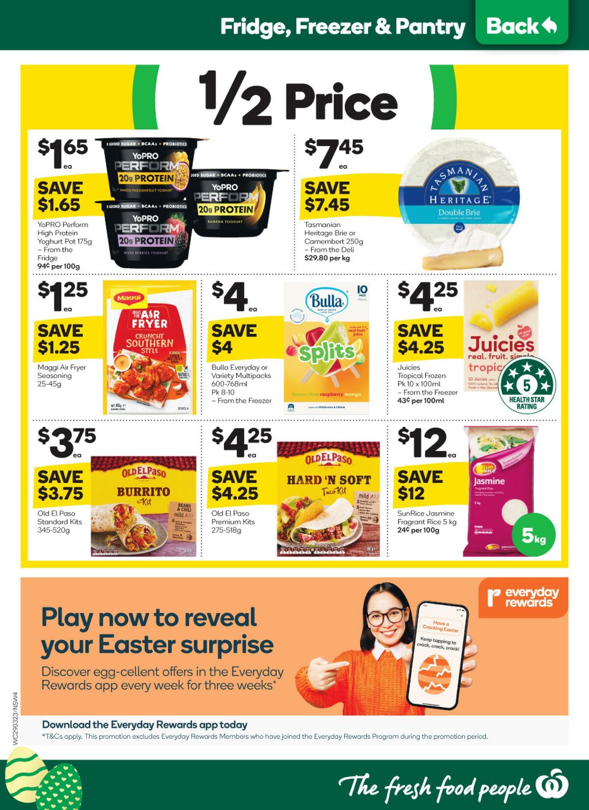 Woolworths Catalogues from 29 March
