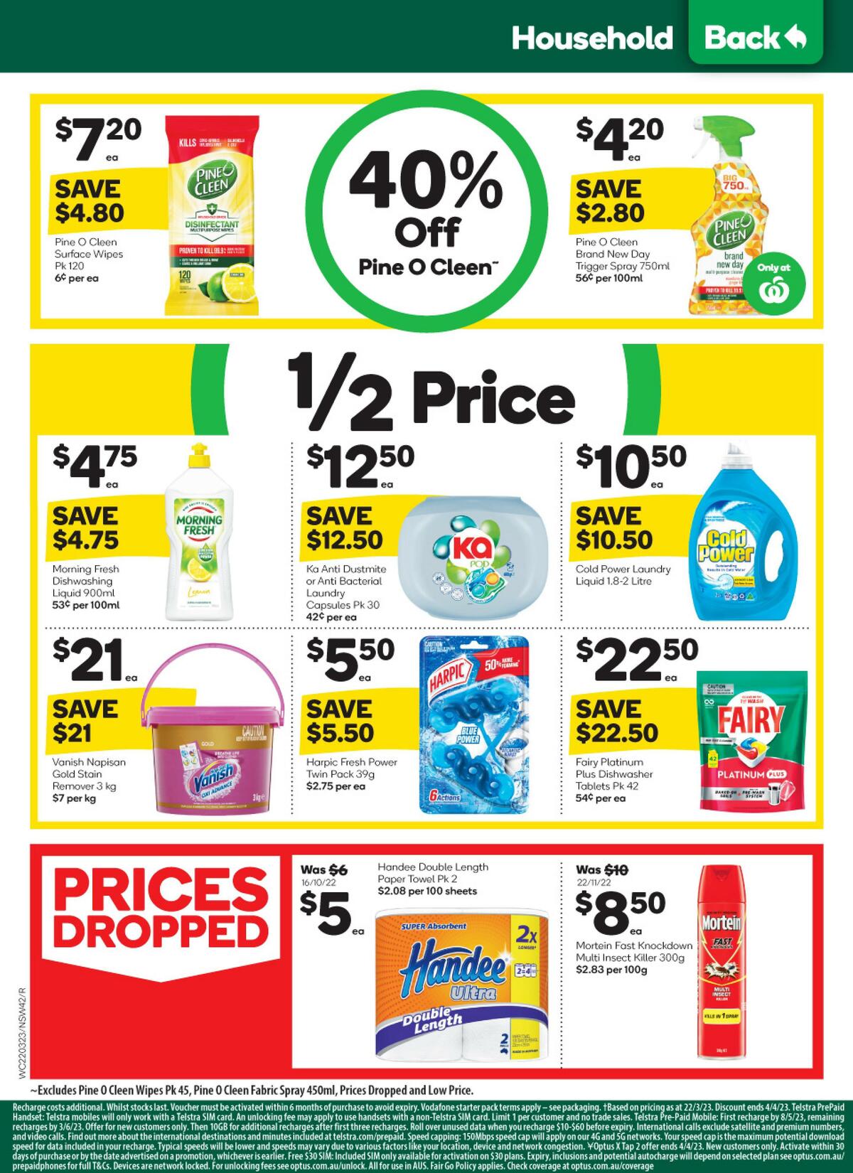 Woolworths Catalogues from 29 March