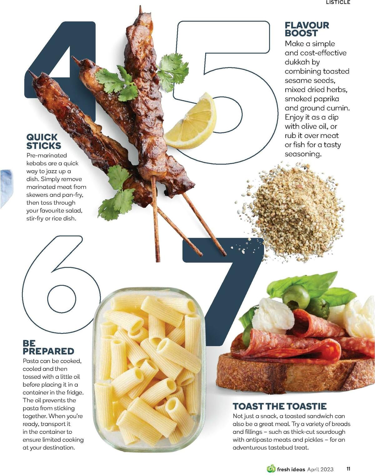 Woolworths Magazine April Catalogues from 1 April