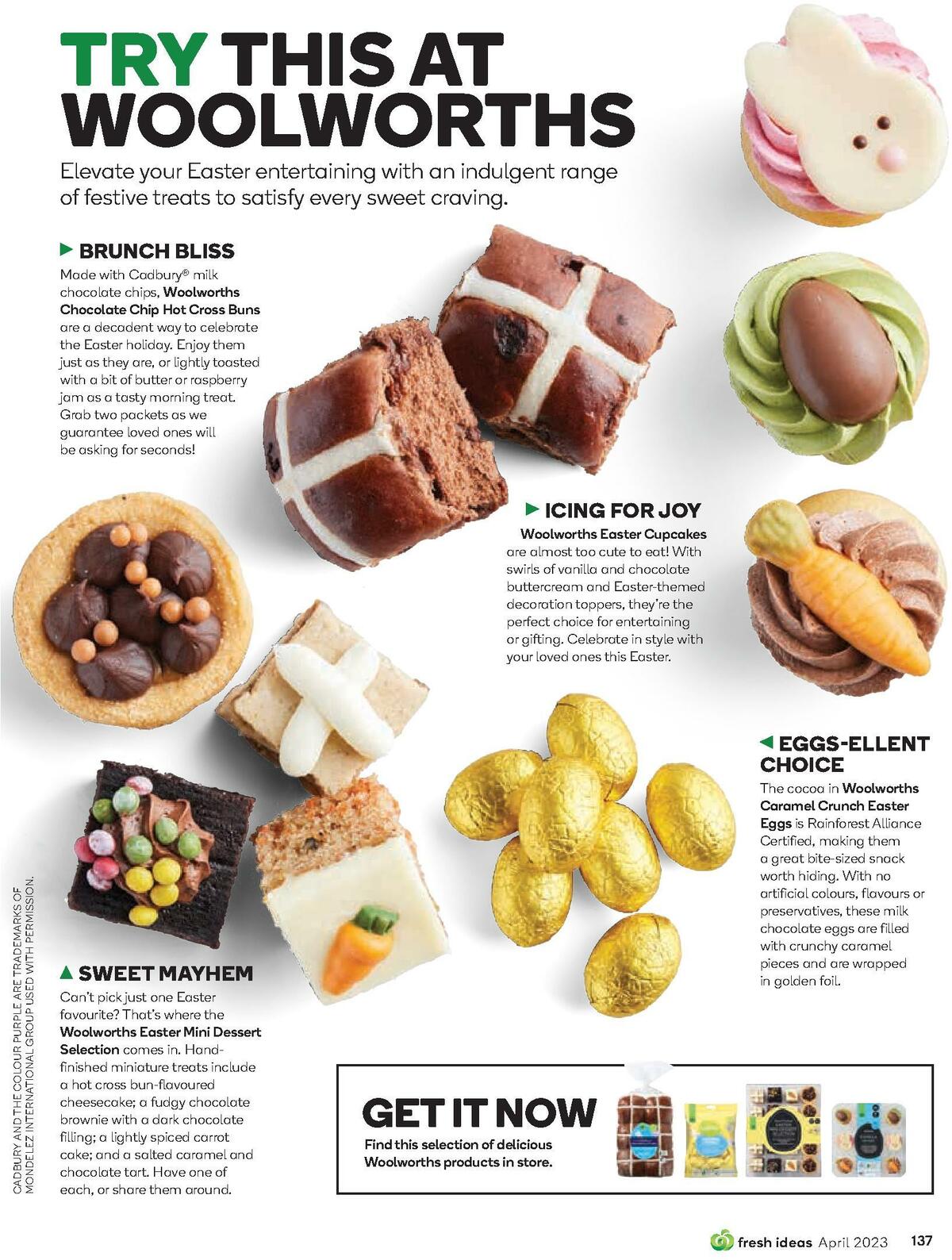 Woolworths Magazine April Catalogues from 1 April