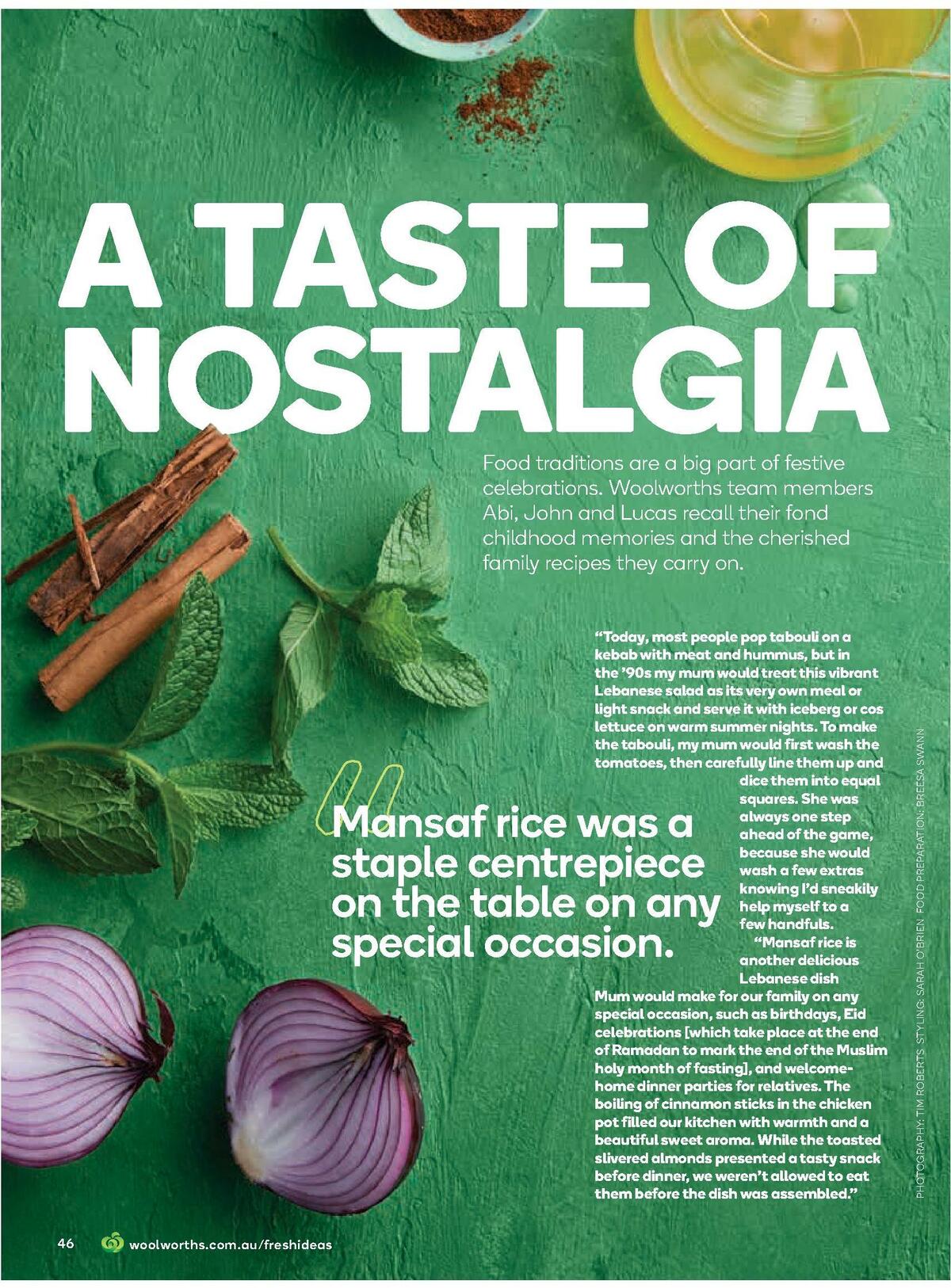 Woolworths Magazine April Catalogues from 1 April