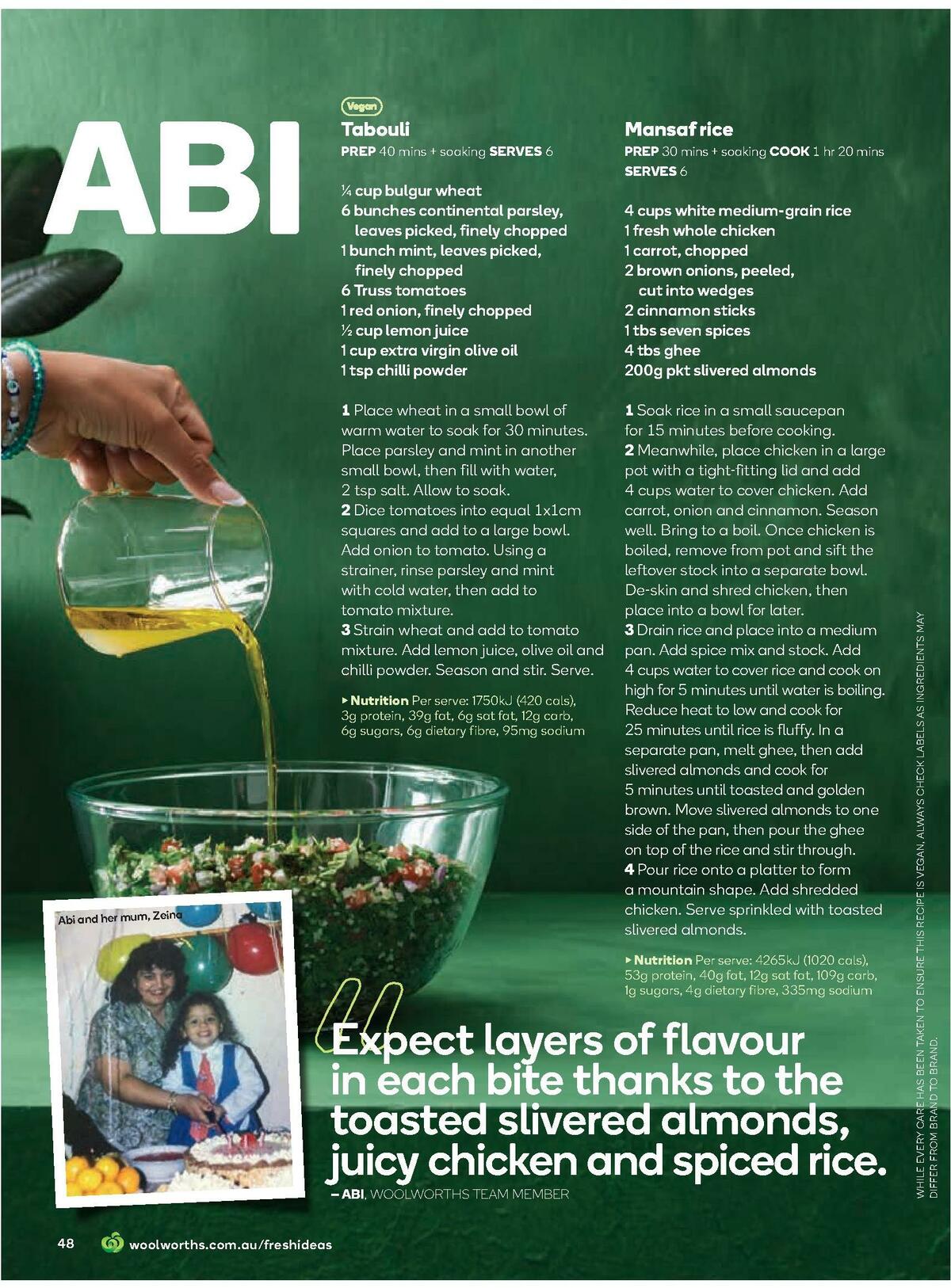 Woolworths Magazine April Catalogues from 1 April