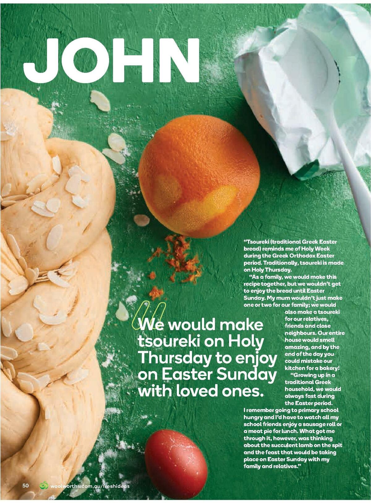 Woolworths Magazine April Catalogues from 1 April